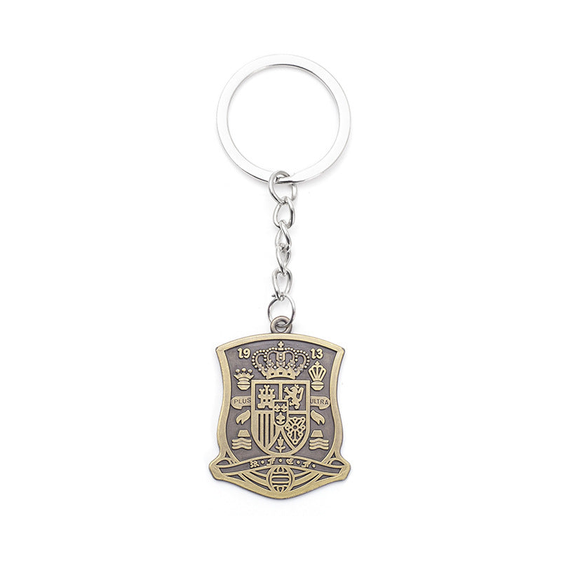 Metal Keychain with 2022 World Cup Team Logos