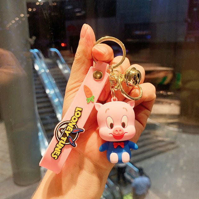 Personalized Cute Anime Cat Keychain Pendant for Bags