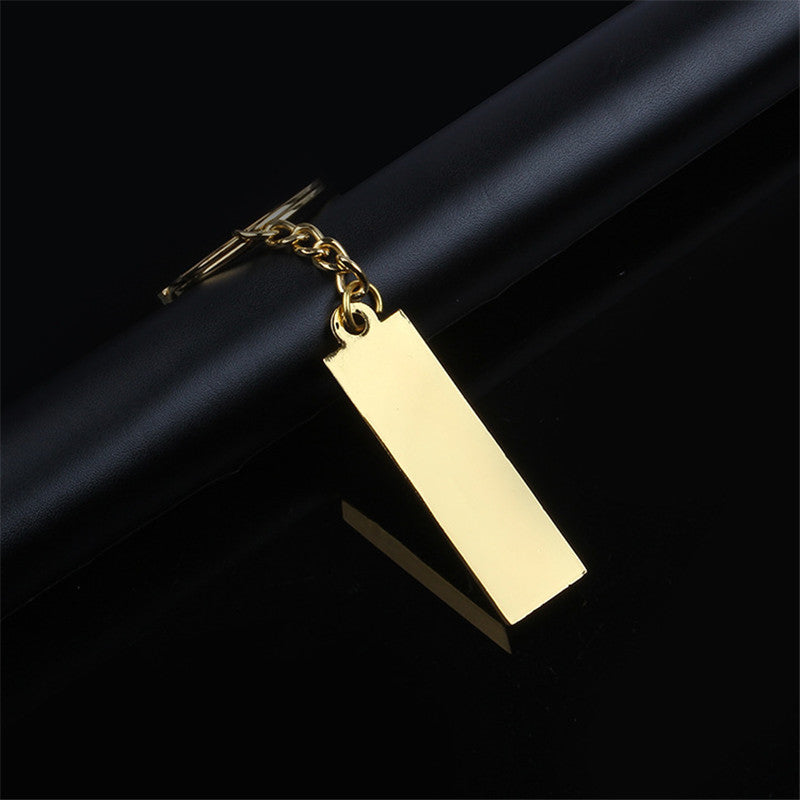 Creative Gold Bar Keychain - Unique Gift Idea