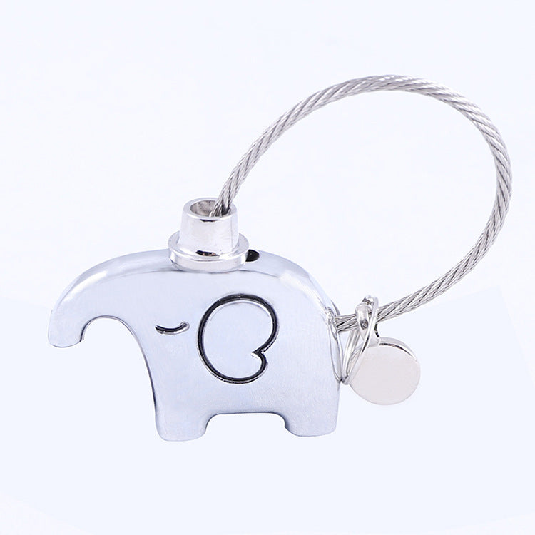 Creative Elephant Keychain for Valentine's Day Gift