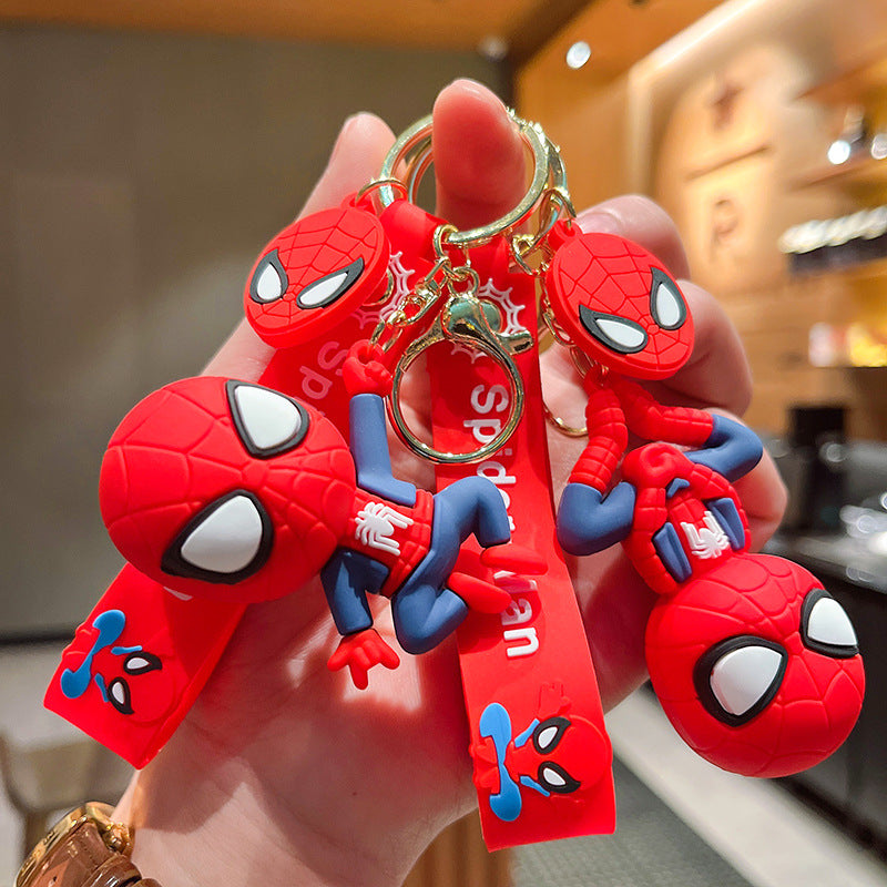 Spider-Man Hanging Keychain Figure for Couples Gift