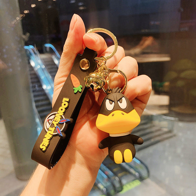 Personalized Cute Anime Cat Keychain Pendant for Bags