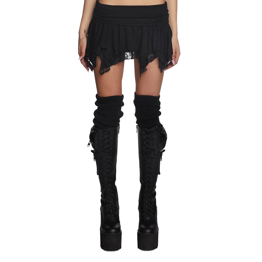 Women's Trendy Low Waist Mini Skirt