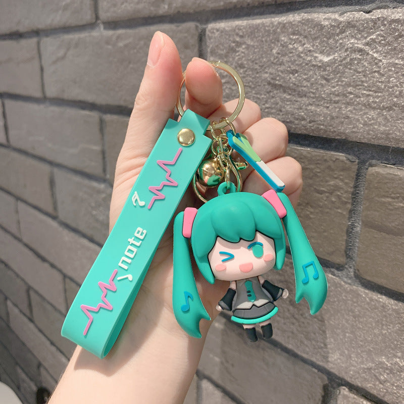 Cute Miku Hatsune Keychain Bag Pendant Accessories