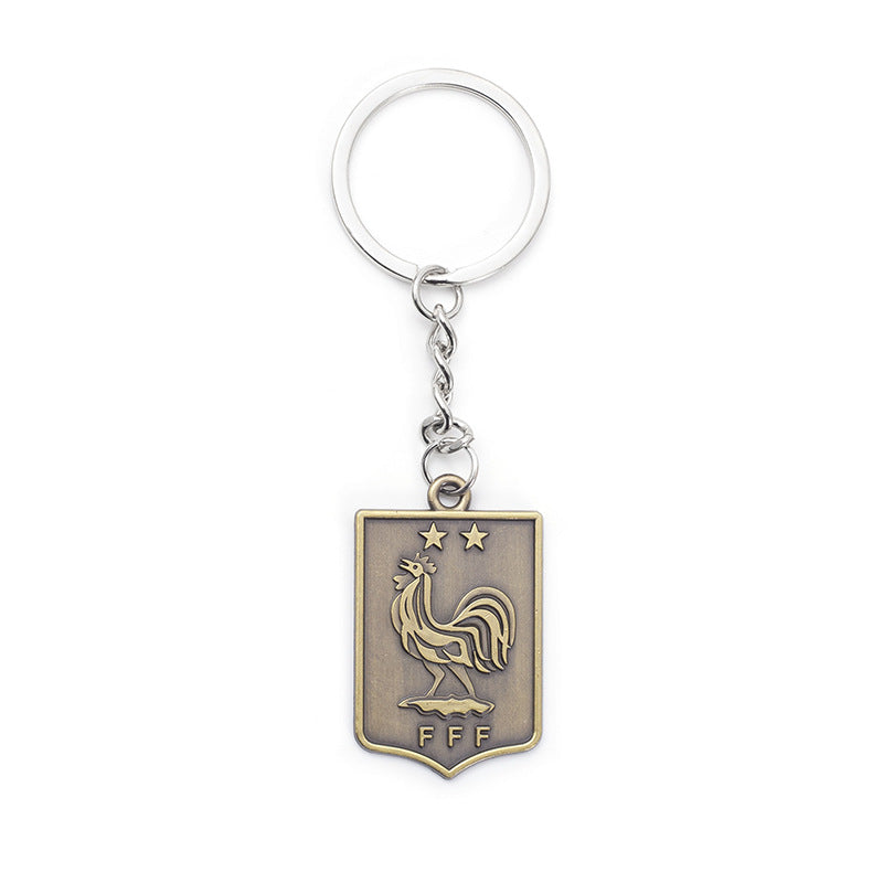 Metal Keychain with 2022 World Cup Team Logos