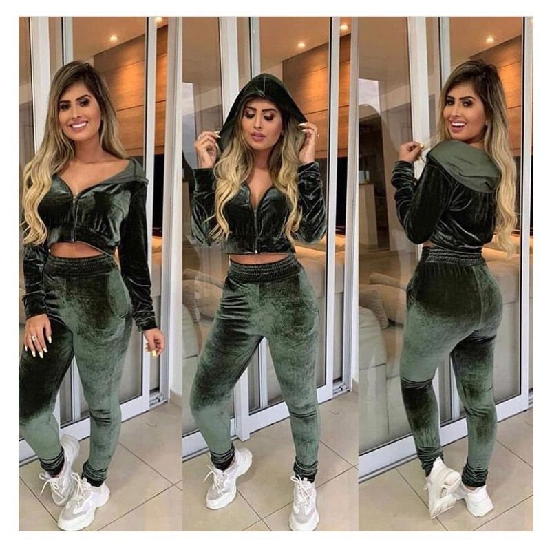 Women's Casual Two-Piece Sportswear Set