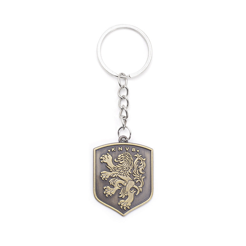 Metal Keychain with 2022 World Cup Team Logos