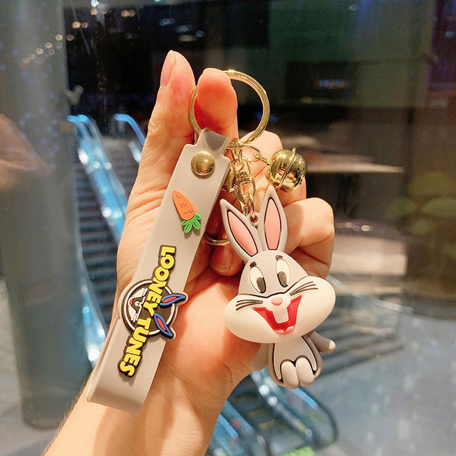 Personalized Cute Anime Cat Keychain Pendant for Bags