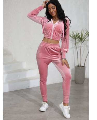 Women's Casual Two-Piece Sportswear Set