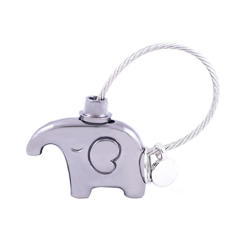 Creative Elephant Keychain for Valentine's Day Gift