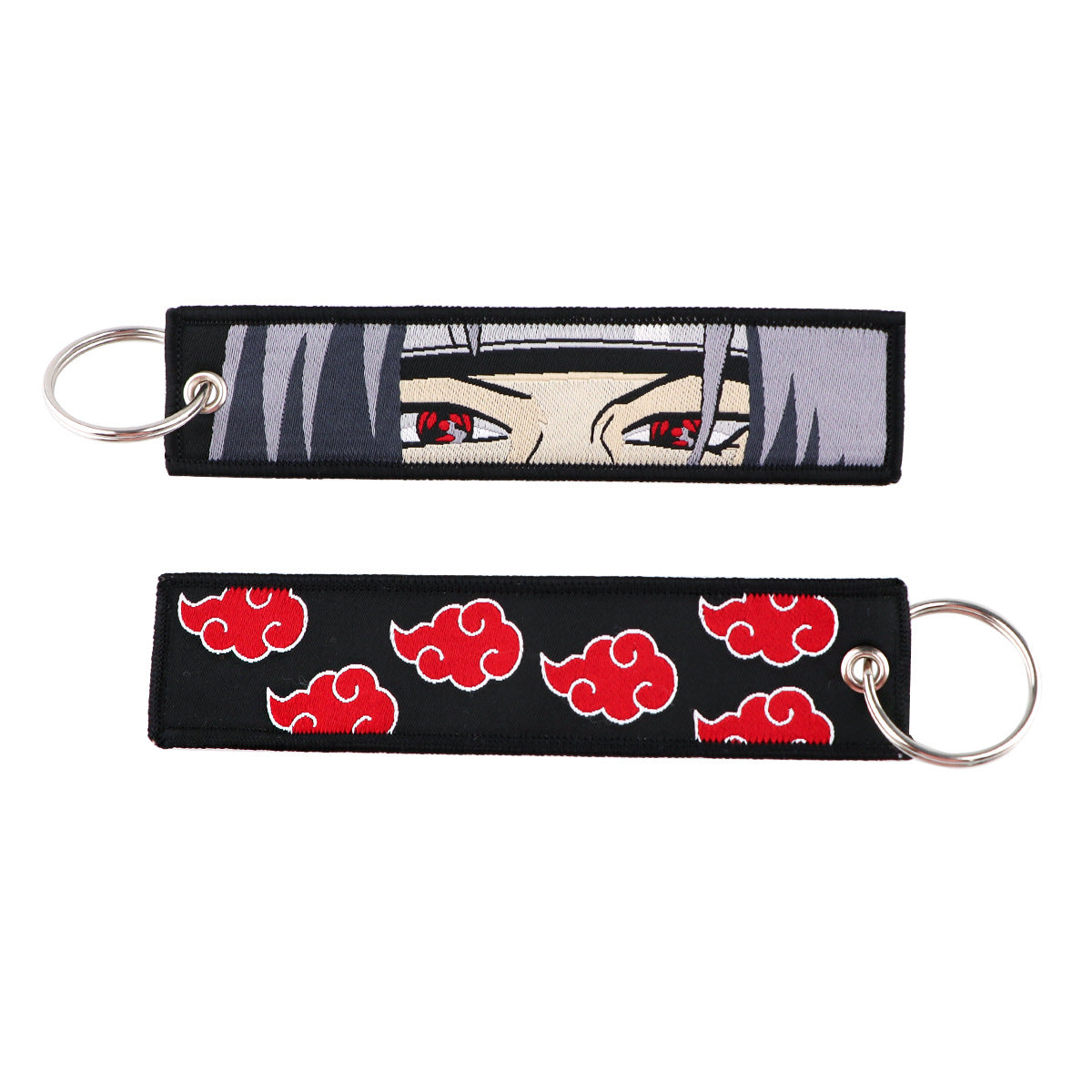 Naruto Cartoon Keychain Lanyard with Fabric Design