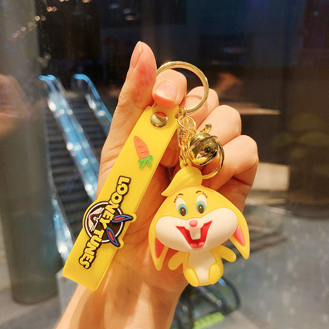 Personalized Cute Anime Cat Keychain Pendant for Bags