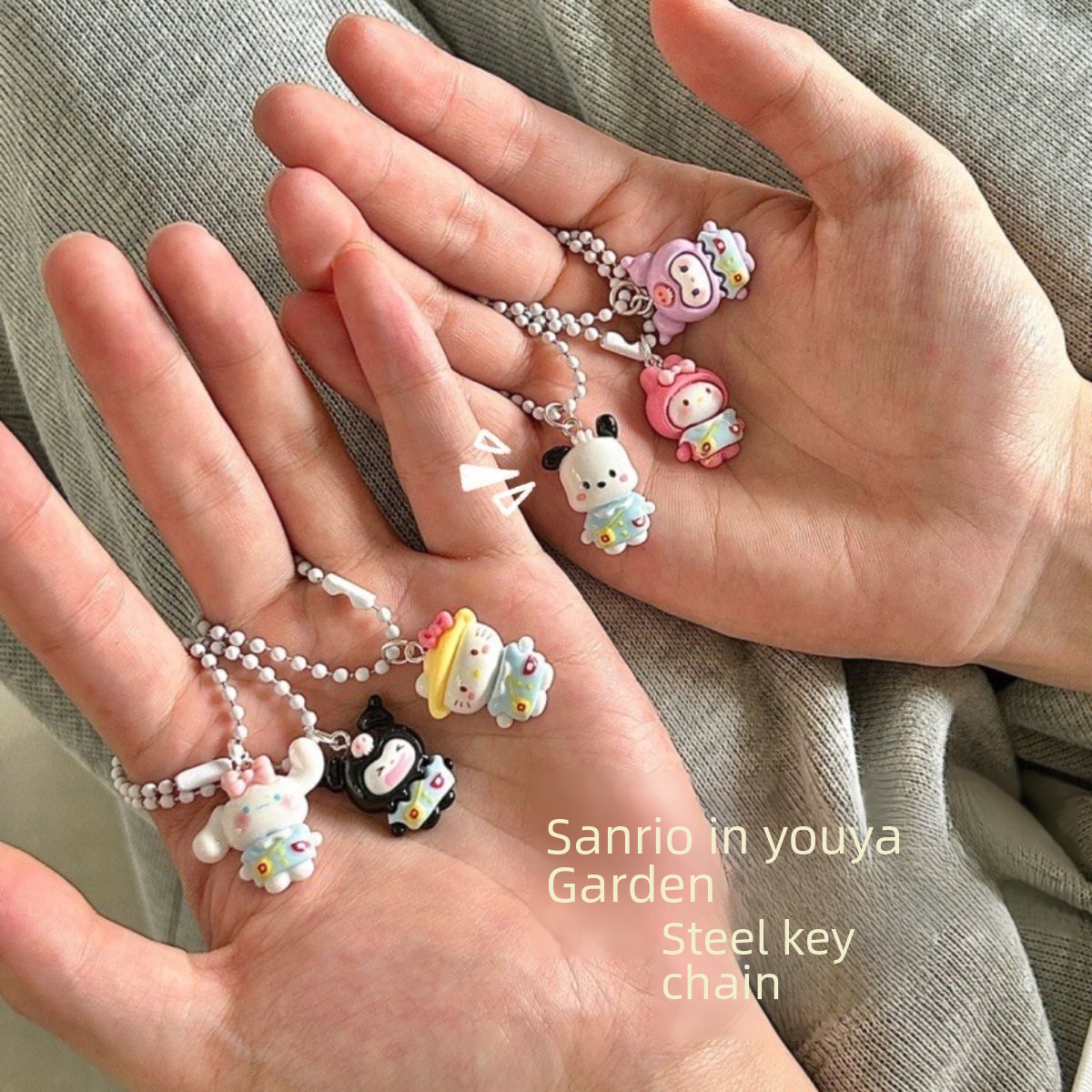 Sanrio Keychain Pendant - Cute Cartoon Gift for Friends