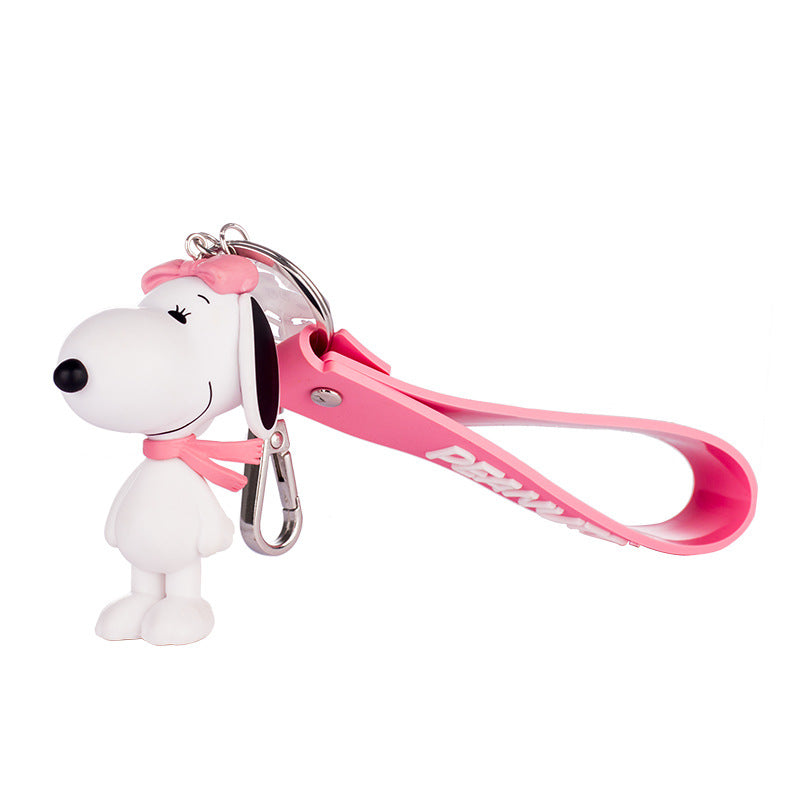 Snoopy Cute Keychain Pendant for Bags and Cars