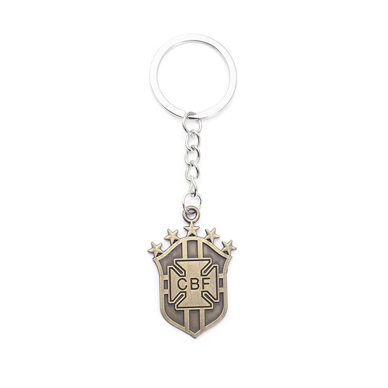 Metal Keychain with 2022 World Cup Team Logos