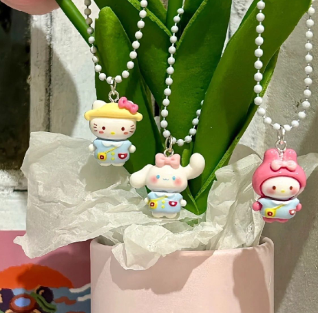 Sanrio Keychain Pendant - Cute Cartoon Gift for Friends