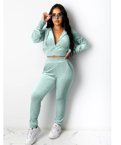Women's Casual Two-Piece Sportswear Set