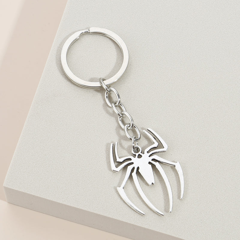 Anime Spider Metal Keychain for Students and Collectors