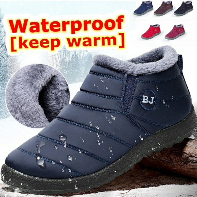 Waterproof Men's Winter Cotton Snow Boots (Big Size)