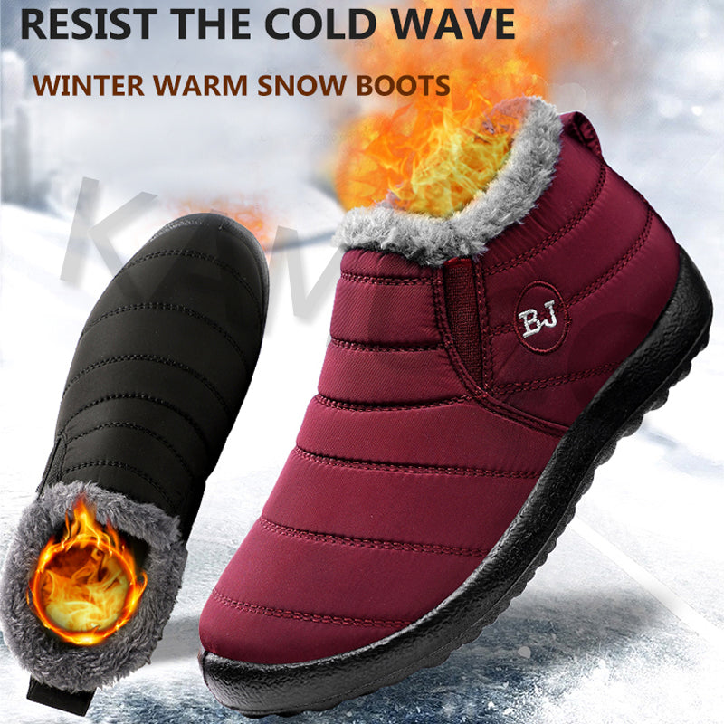 Waterproof Men's Winter Cotton Snow Boots (Big Size)