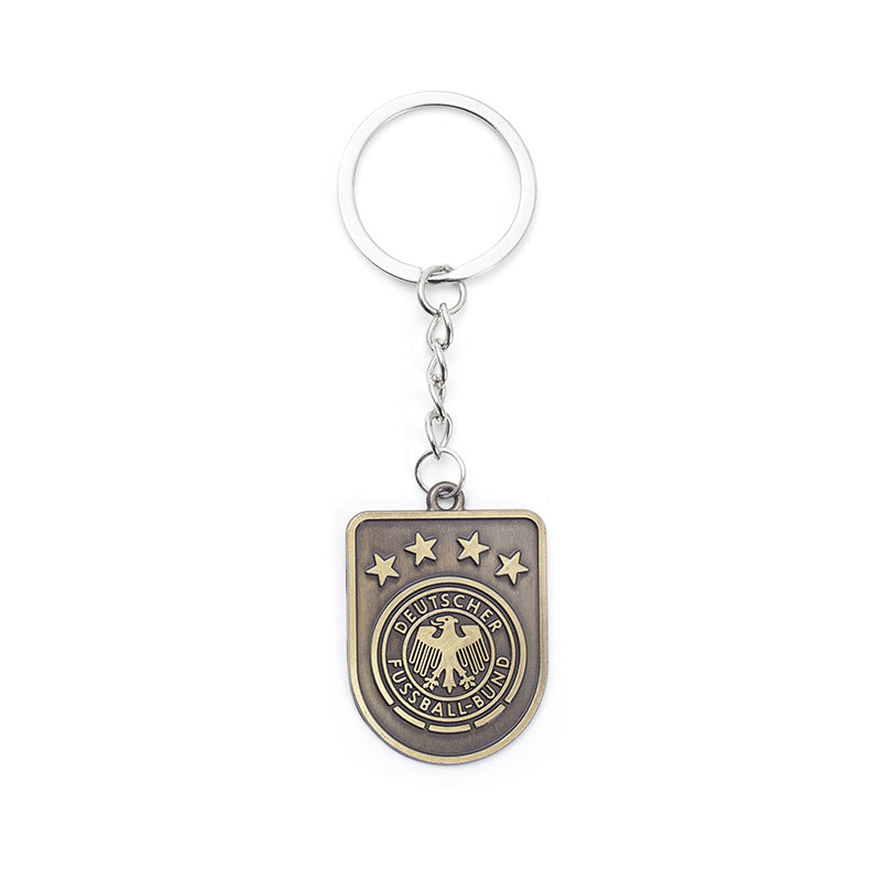 Metal Keychain with 2022 World Cup Team Logos